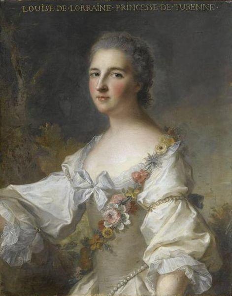 Jean Marc Nattier Portrait of Louise Henriette Gabrielle de Lorraine oil painting picture